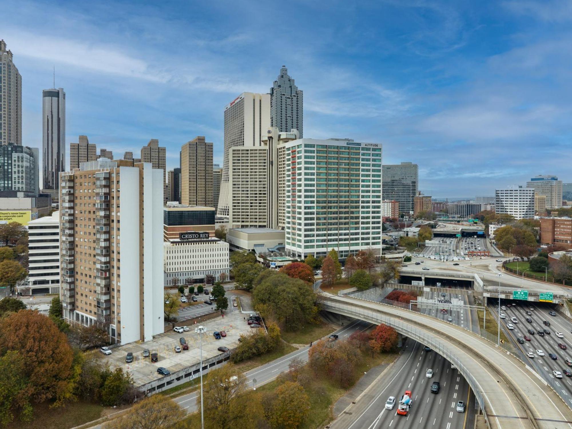 21Floor-Renovated 2Br,1Bath King And Queen Bed And Parking Atlanta Esterno foto